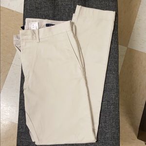 Cream J.Crew pants. New Condition with tags.